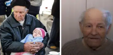 Un bunic de 84 de ani are grijă de nepoțică, într-un refugiu din Ucraina: „Am legănat-o și pentru ca ea să nu vadă niciodată ceea ce am văzut eu” | Demamici.ro