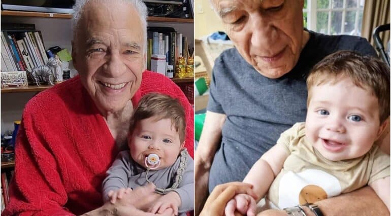 Povestea medicului nutriționist care a devenit tată la vârsta de 83 de ani: „Profit de fiecare zi care încă mi se dă în compania lui” | Demamici.ro