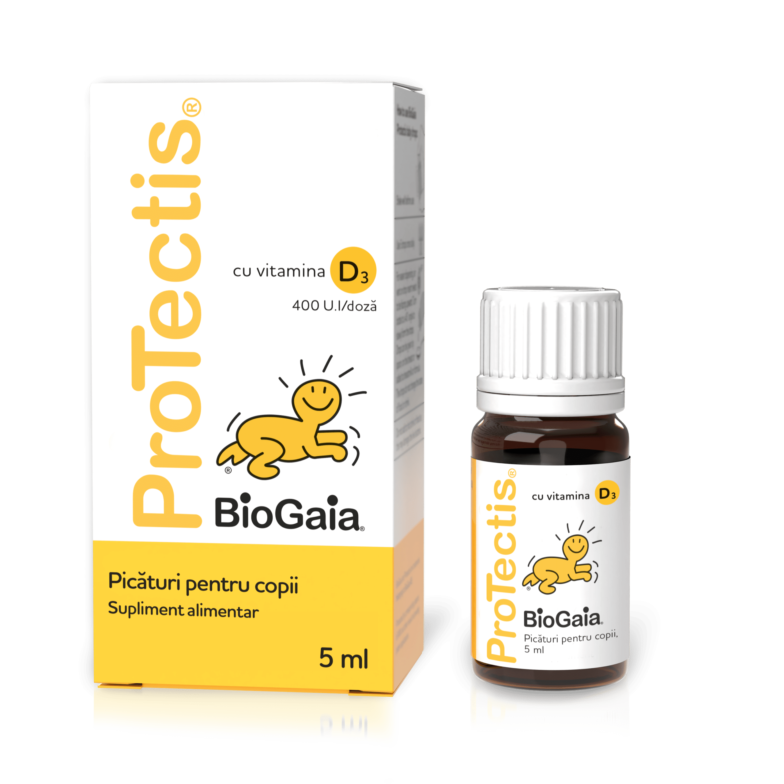BioGaia ProTectis cu vitamina D3, picături pentru copii