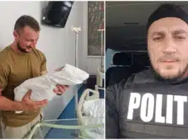 Polițistul Marian Godină a devenit tătic. Prima fotografie din maternitate, alături de fetița lui | Demamici.ro