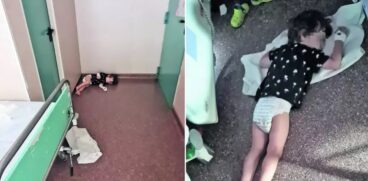 Băiețel de 3 ani, internat în cadrul secției de Chirurgie Plastică a Spitalului „Grigore Alexandrescu”, doarme pe podeaua salonului din cauza căldurii insuportabile VIDEO | Demamici.ro