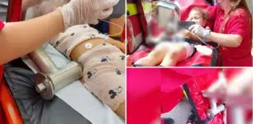 O fetiță de 4 ani din Onești a ajuns la spital după ce și-a prins mâna într-un tocător electric | Demamici.ro