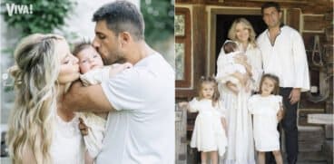 Laura Cosoi, primele fotografii cu chipul micuței Lara. Ședință foto alături de soț și cele trei fetițe | Demamici.ro