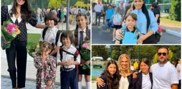 Prima zi de școală pentru copiii vedetelor. Piticii au avut emoții, dar mai emoționați au fost părinții lor | Demamici.ro