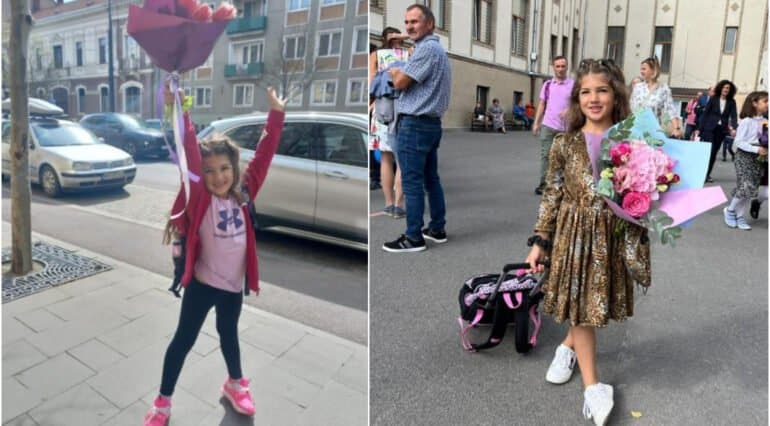 Alma, fetița geanială din Cluj. La vârsta de 7 ani reprezintă România în finala mondială a Olimpiadei de Limba Engleză de la Roma