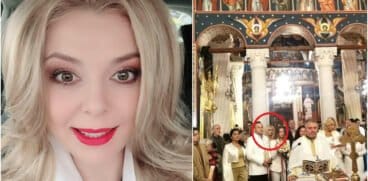 Crina Matei a adoptat o fetiță nou-născută și a devenit mamă la 50 de ani. Micuța Charlotte, ceremonie de botez, cu 11 nași | Demamici.ro