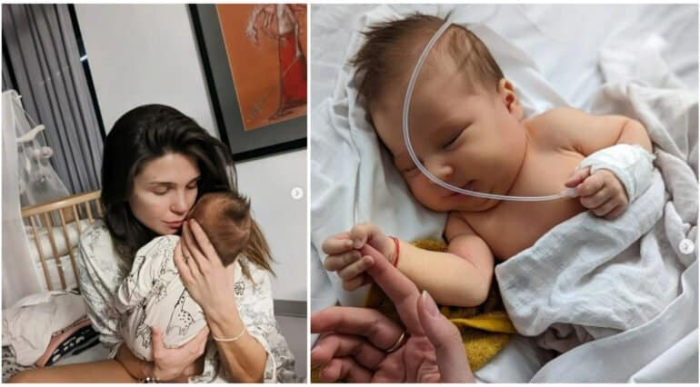 Fetița lui Vladimir Drăghia și a lui Alice Cavaleru a făcut septicemie la 2 săptămâni de la naștere. Infecția ajunsese până la sânge: 