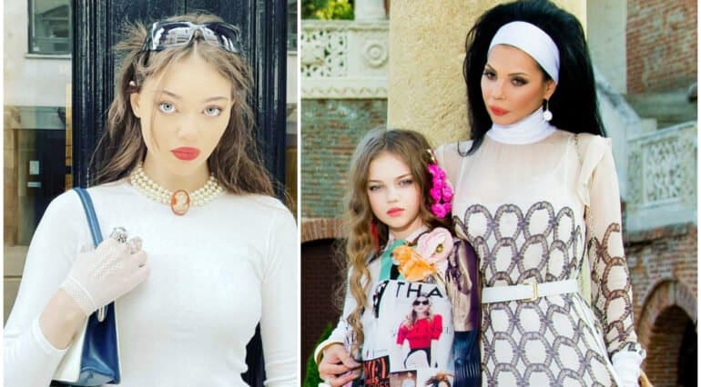 Noelle Vlasov, fiica designer-ului Ingrid Vlasov, a împlinit 18 ani. La 4 ani defila prima dată pe podium