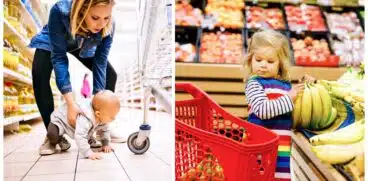Să faci cumpărăturile cu doi copii sub 5 ani e ca și cum ai alerga la un maraton fugărit de un leu | Demamici.ro