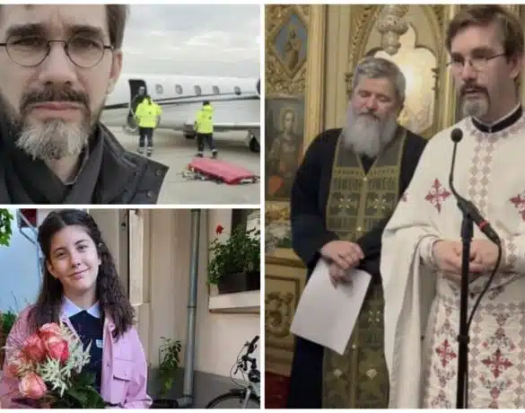 Ecaterina, fetița preotului Nicolae Dima, transferată în Germania. Micuța nu s-a mai trezit după operația pe creier | Demamici.ro