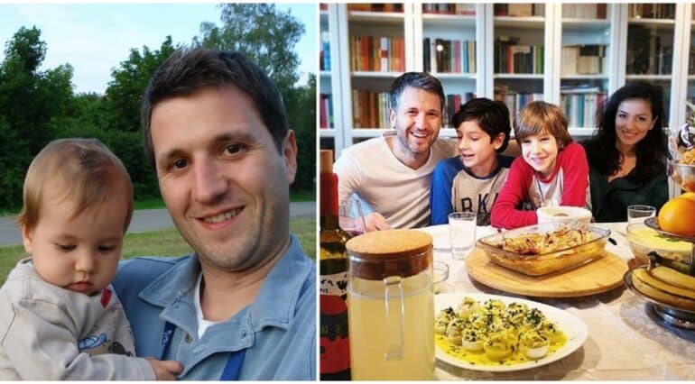 Andi Moisescu are doi băieți mari, însă el a fost părăsit de tată când avea doar 4 ani: 