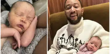 John Legend, în brațe cu al treilea bebeluș. Artistul și soția au trecut prin infertilitate și pierderea prematură a unuia dintre copii | Demamici.ro