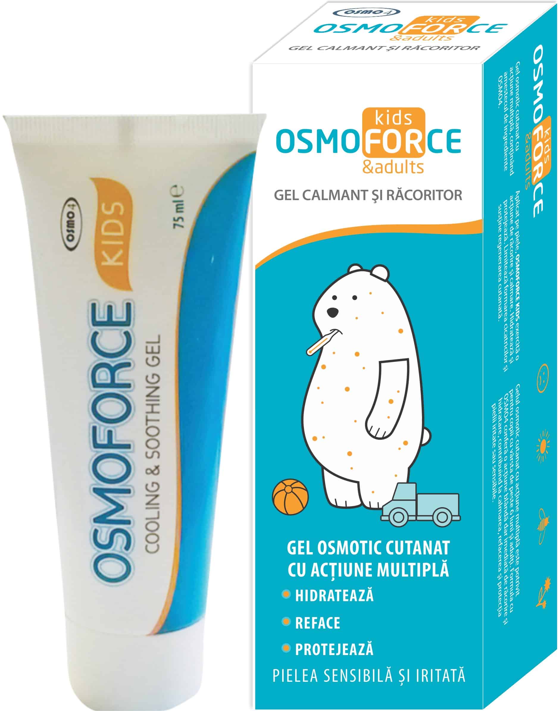 Osmoforce Kids – gel calmant și răcoritor