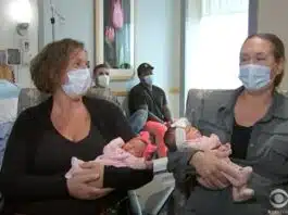 Două surori au născut în aceeași zi. Bebelușii au venit pe lume în același timp, deși mamele aveau termenele la distanță de 3 săptămâni una de cealaltă | Demamici.ro