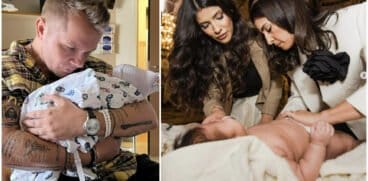 Codin Maticiuc și-a botezat a doua fetiță, în biserica ridicată de tatăl lui. Micuța Ilinca a fost creștinată într-un loc de poveste | Demamici.ro