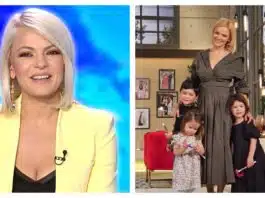 Fetițele jurnalistei Lavinia Petrea au câte un semn din naștere în frunte (hemangiom în forma literei V). „Sunt întrebată de multe ori: ce au în frunte?” | Demamici.ro