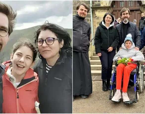 Primele imagini cu fetița părintelui Nicolae Dima după ce a ieșit din comă. Ecaterina se recuperează la o clinică din Germania: „Am trăit astăzi momente de mare bucurie” | Demamici.ro