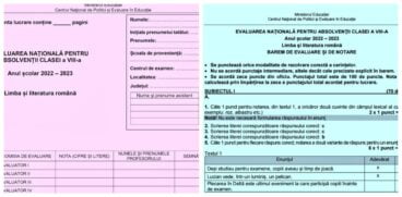 Subiecte simulare Evaluarea Națională Limba și literatura română 2023 + Baremele de corectare | Demamici.ro