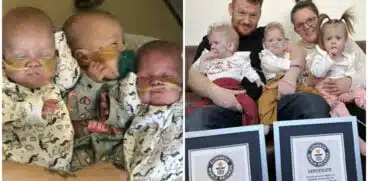 Surorile desemnate ca fiind cei mai prematuri tripleți din lume au împlinit 2 ani. La naștere cântăreau împreună mai puțin de 1,3 kg VIDEO | Demamici.ro