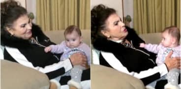 Irina Loghin și nepoțica Ana, momente adorabile împreună. Artista îi cântă piese de leagăn: „Păpușa lu’ mamaia dragă!” VIDEO | Demamici.ro