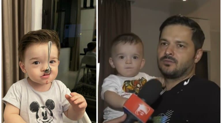 Fiul lui Liviu Vârciu, bucățică ruptă din tatăl lui! Matei Liviu are 2 ani și este al treilea copil al prezentatorului TV | Demamici.ro