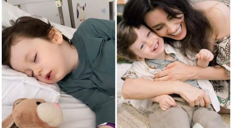 Lili Sandu a ajuns cu copilul la spital. Băiețelul ei de 3 ani a fost operat: 