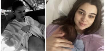 Prima imagine cu Theo Rose și fiul ei. Artista nu a mai reușit să nască natural, cum și-ar fi dorit: „Îi mulțumim că ne-a ascultat rugăciunile și că e sănătos” | Demamici.ro