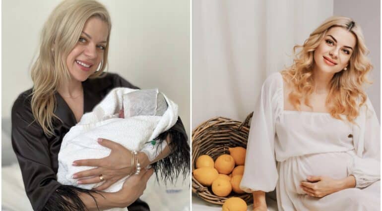 Marina Cârnaț a născut cel de-al nouălea copil. Mămica a aflat sexul bebelușului la naștere | Demamici.ro