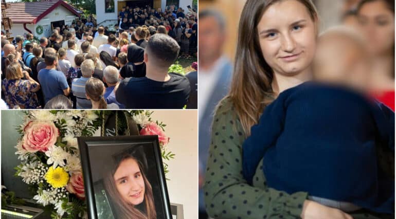 Alexandra Ivanov a fost înmormântată: „Când o mamă moare din cauza unei nașteri, moare ca un martir”