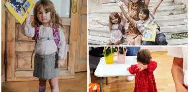 Prima zi de grădiniță pentru copiii vedetelor. Acolo, da, emoții mari! „Prima zi de plâns la despărțire” | Demamici.ro