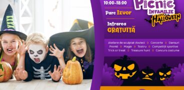 Picnic în familie by Social Moms – ediția de Halloween. O zi plină de distracție în aer liber, în Parcul Izvor din București | Demamici.ro