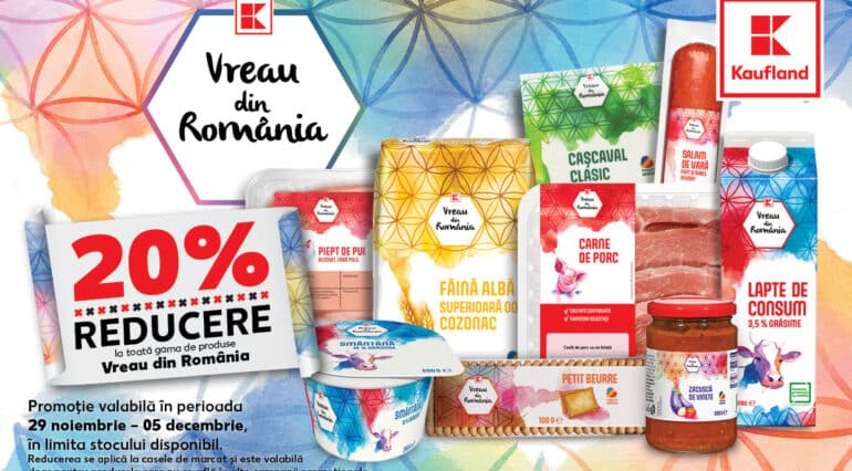 Vreau din România: Ce produse românești, ca la mama acasă, găsești la Kaufland | Demamici.ro