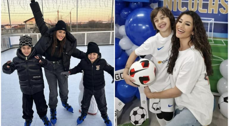 Claudia Pătrășcanu, mamă de băieți. Nicolas, fiul cel mic, a împlinit 7 ani: 