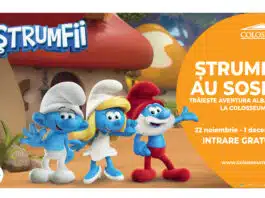 Universul Ștrumfilor ajunge la Colosseum Mall! Aventură albastră pentru copii, între 22 noiembrie și 1 decembrie (P) | Demamici.ro